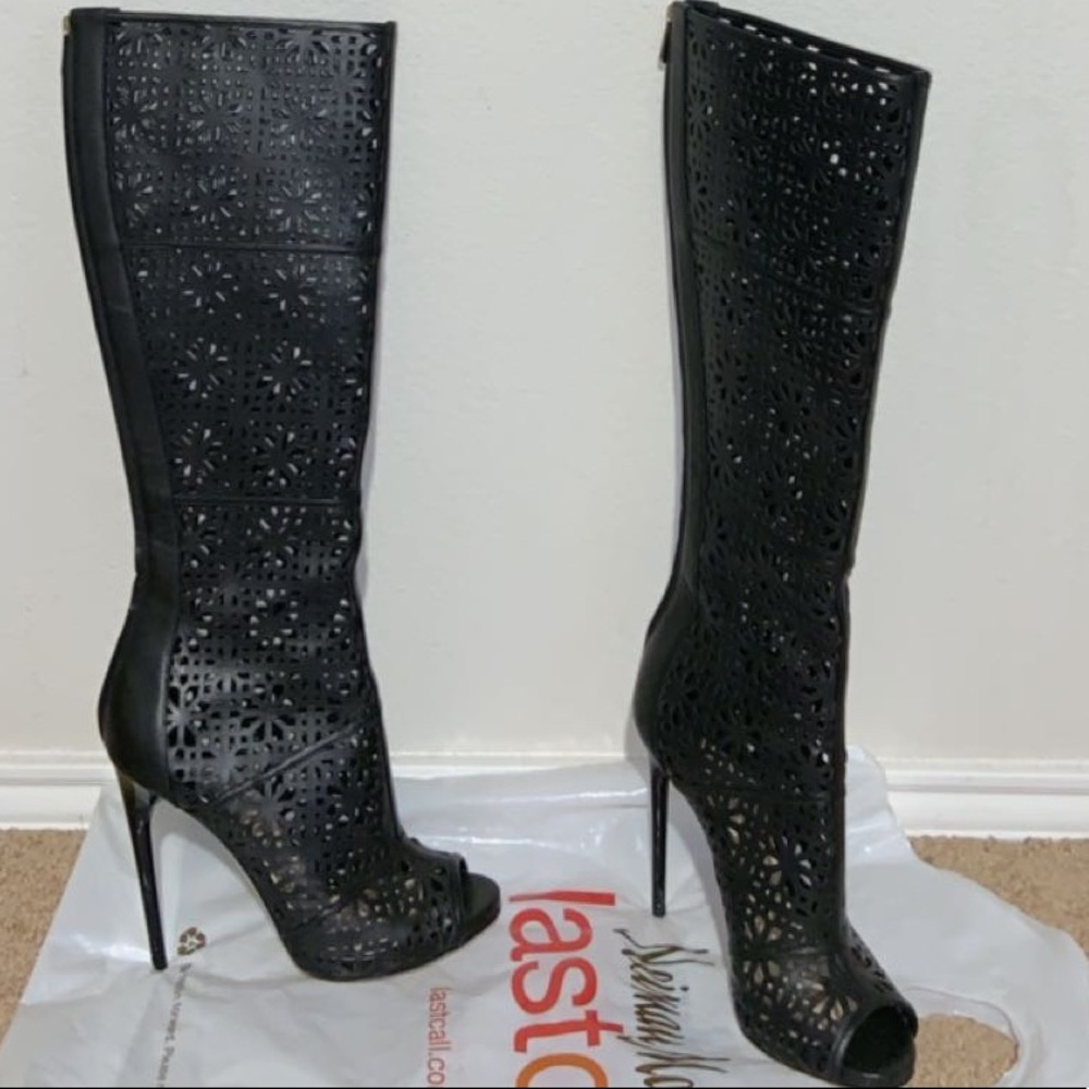 Paul Andrew Yulin Leather Knee Boots